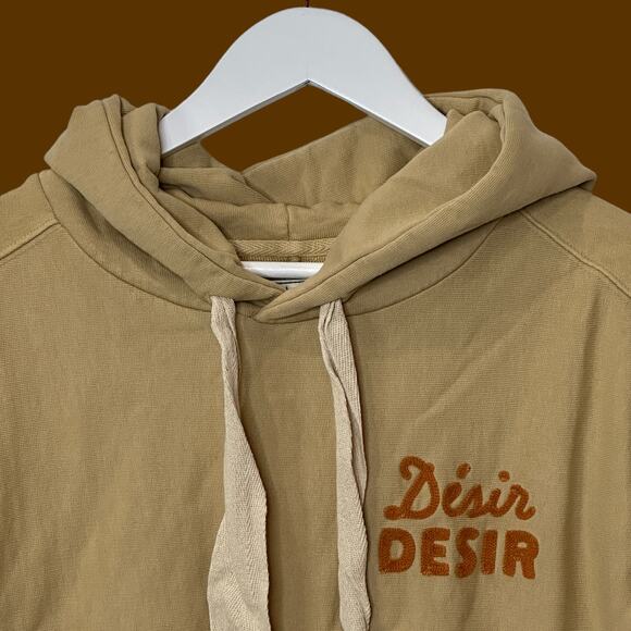 Sandrine Rose Desir Sweatshirt/Hoodie Very Oversized Tan/Brown Women Medium NWT - Picture 3 of 9
